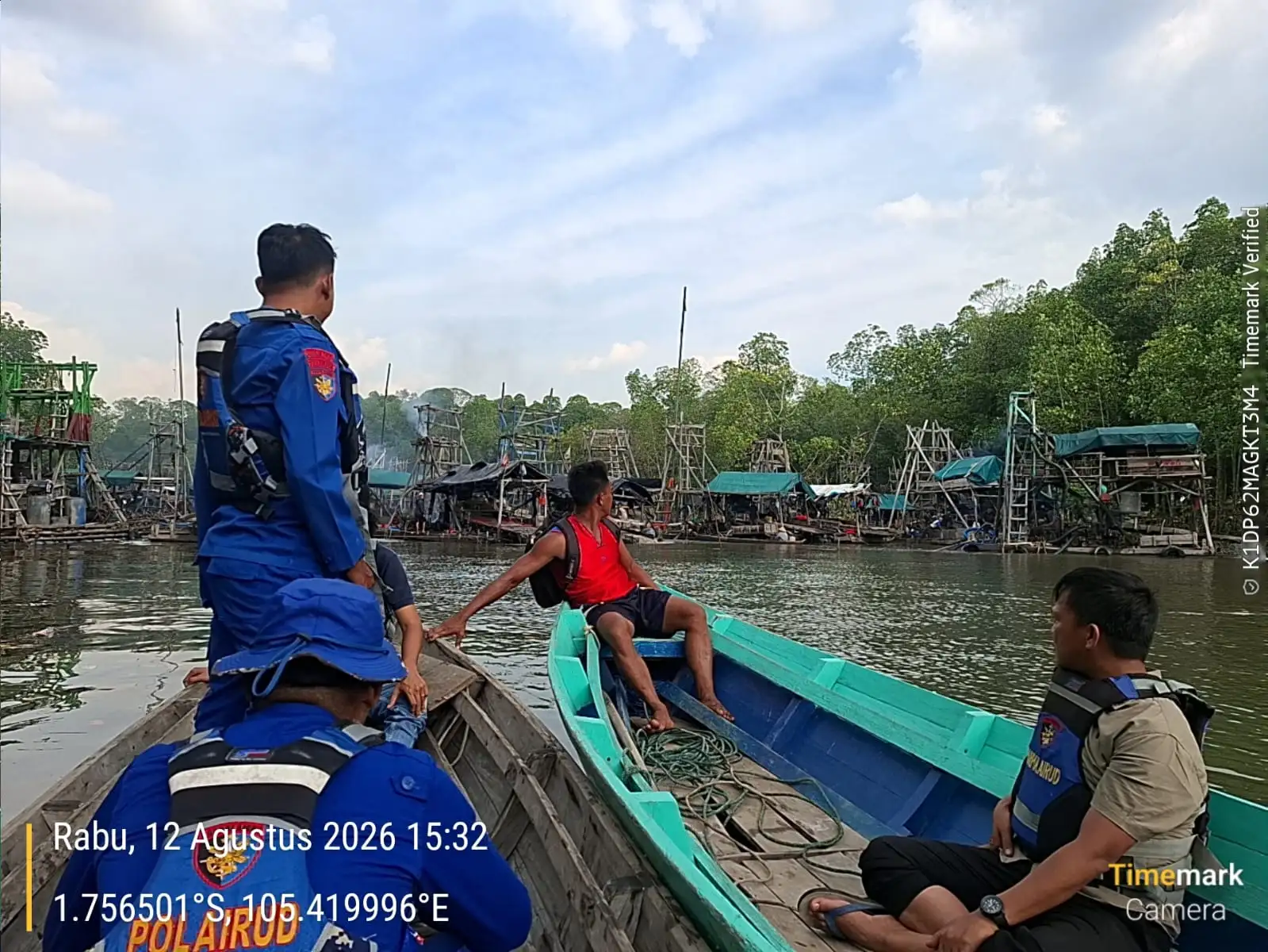 Polres Bangka Barat Imbau Penambang di DAS Kampak Patuhi Aturan dan Jaga Lingkungan