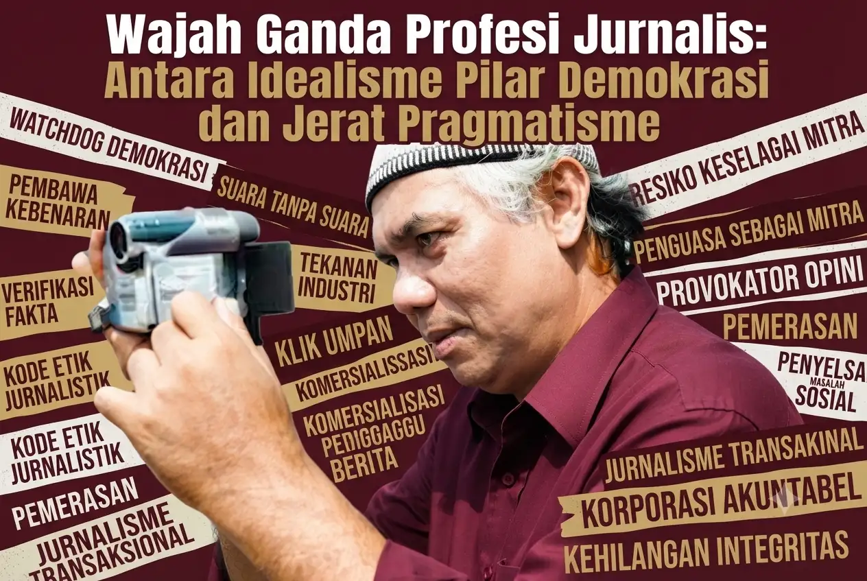 Wajah Ganda Profesi Jurnalis: Antara Idealisme Pilar Demokrasi dan Jerat Pragmatisme ?