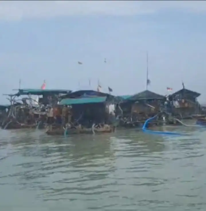 MENTOK MEMANAS! Tambang Ilegal Serbu Laut Tembelok–Kerangan, Aparat Diduga Tutup Mata