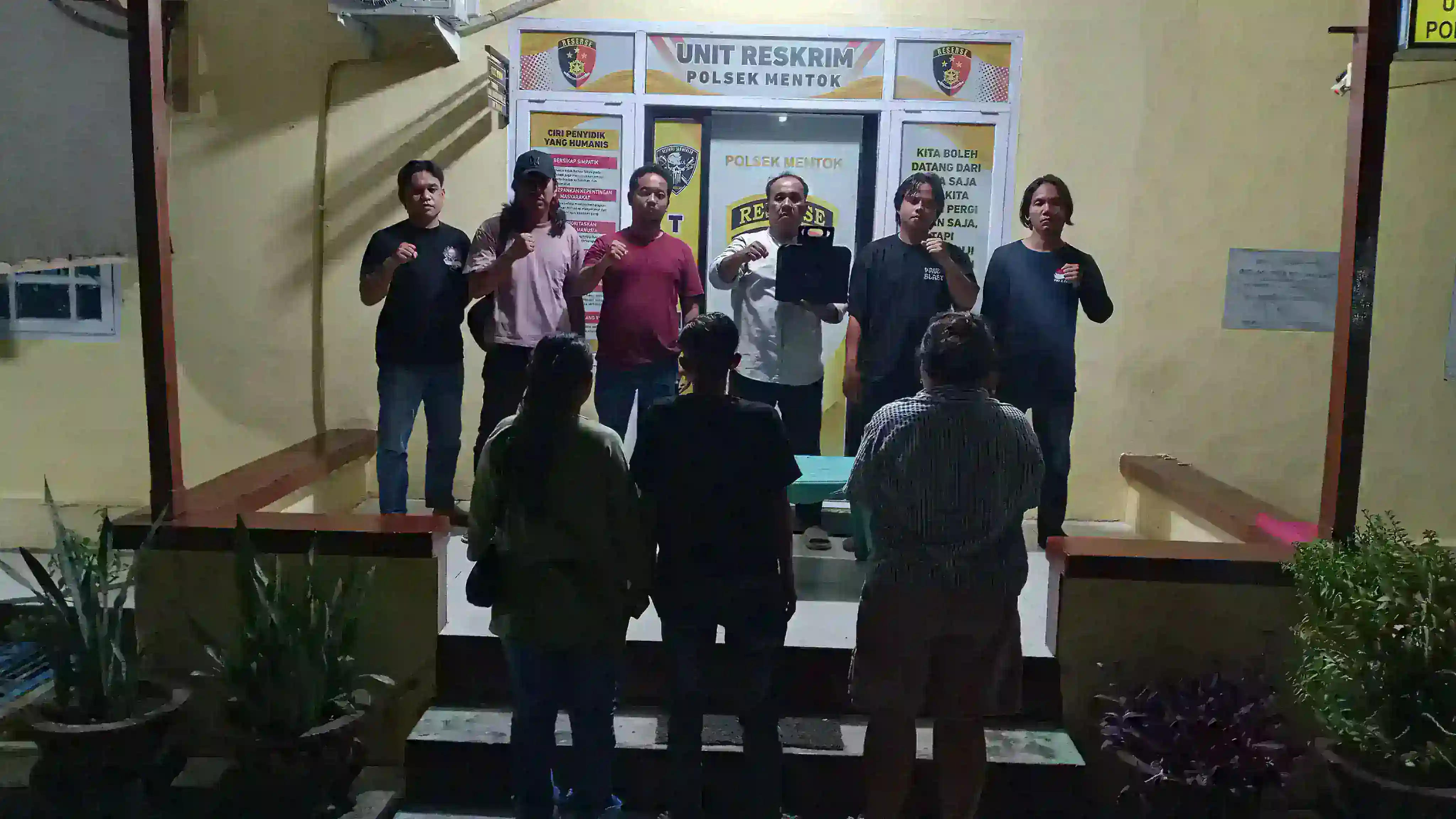 Polsek Mentok Polres Bangka Barat Ungkap Kasus Pencurian Gelang Emas