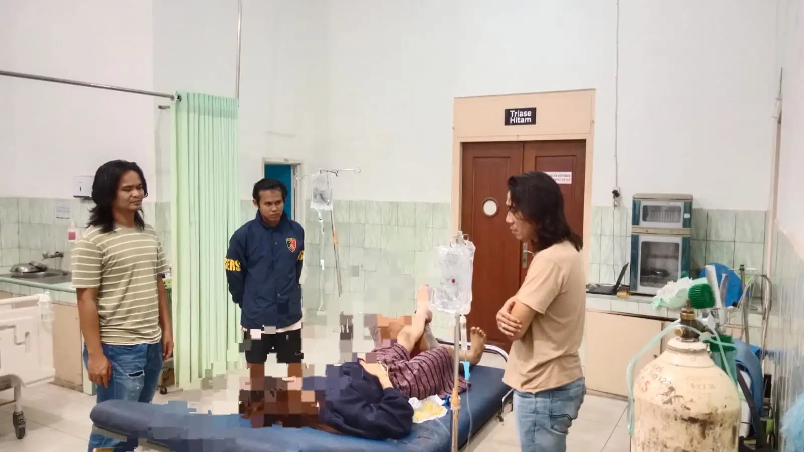 Kaki Mahasiswi di Bangka Barat Nyaris Putus Dibacok