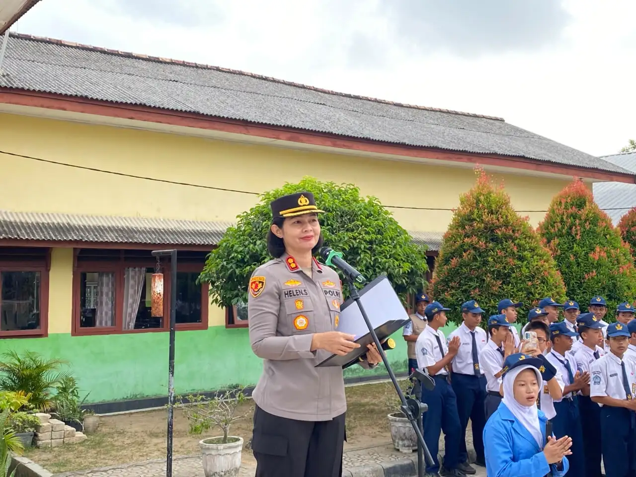 Kapolres Bangka Barat Dorong Pelajar Jauhi Narkoba dan Kenakalan Remaja