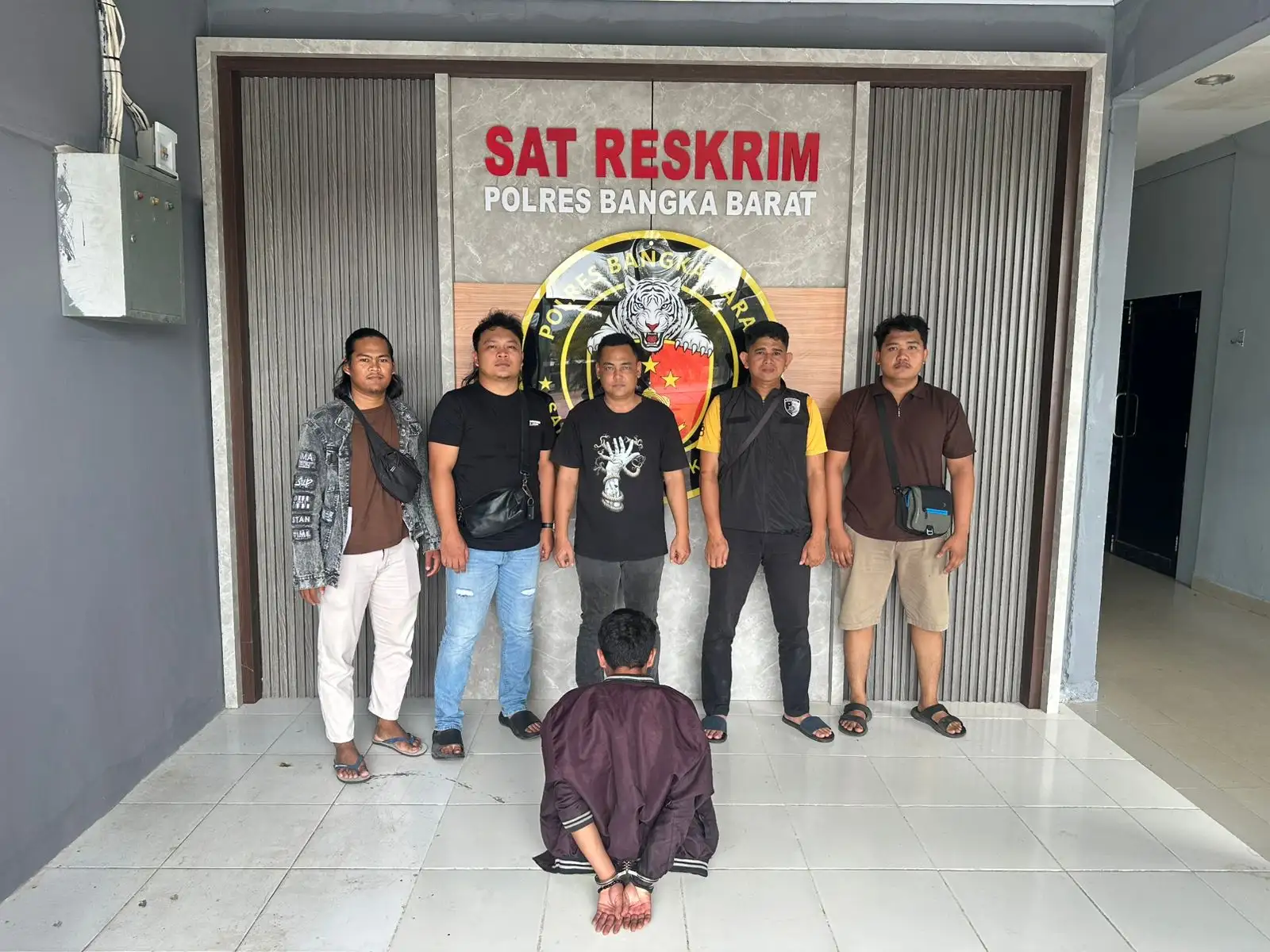 Polres Bangka Barat Ringkus Terduga Pelaku Pemerkosaan