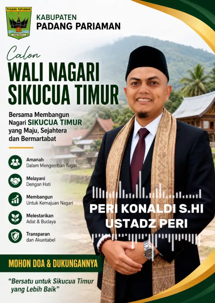 VIRAL! “USTADZ PERI MANANG” MENGGUNCANG SIKUCUA TIMUR  SOSOK PERI KONALDI SHI JADI PERBINCANGAN PANAS! 