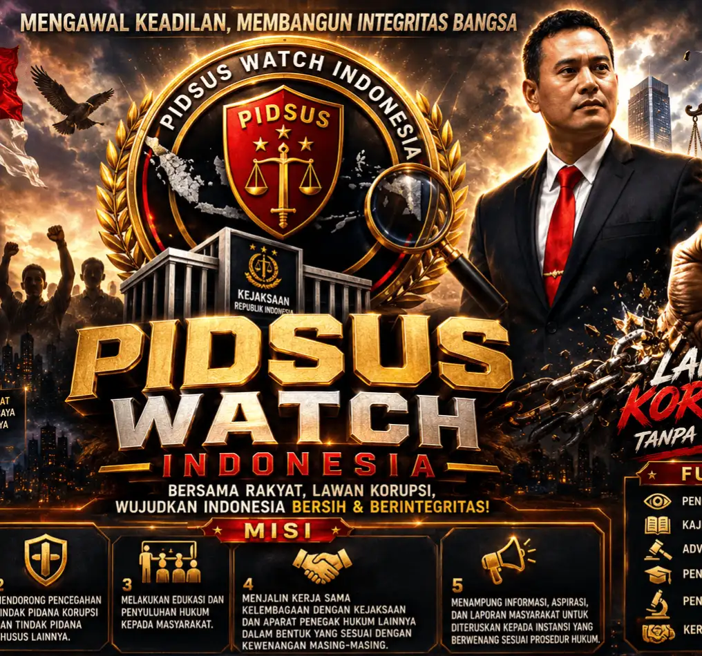 PIDSUS WATCH INDONESIA: Garda Terdepan Mengawal Keadilan dan Integritas Bangsa