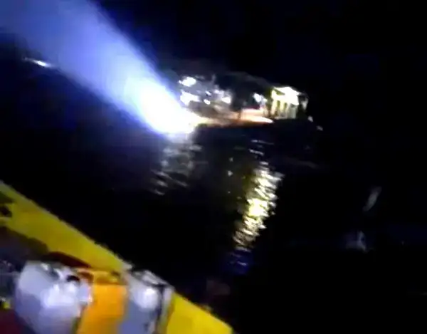 Aktivitas Tambang Timah Ilegal Laut Keranggan dan Tembelok. Mengganas Hingga Beraktivitas di Bawah Kegelapan Malam.