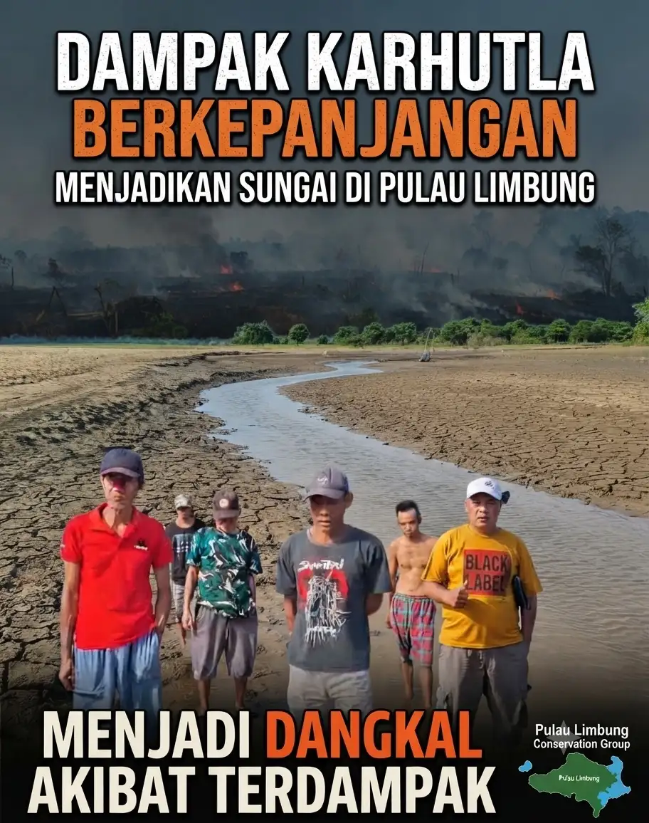 Krisis Ekologis di Kalimantan Barat: Karhutla Berkepanjangan Lumpuhkan Aktivitas Sungai dan Ancam Ekosistem