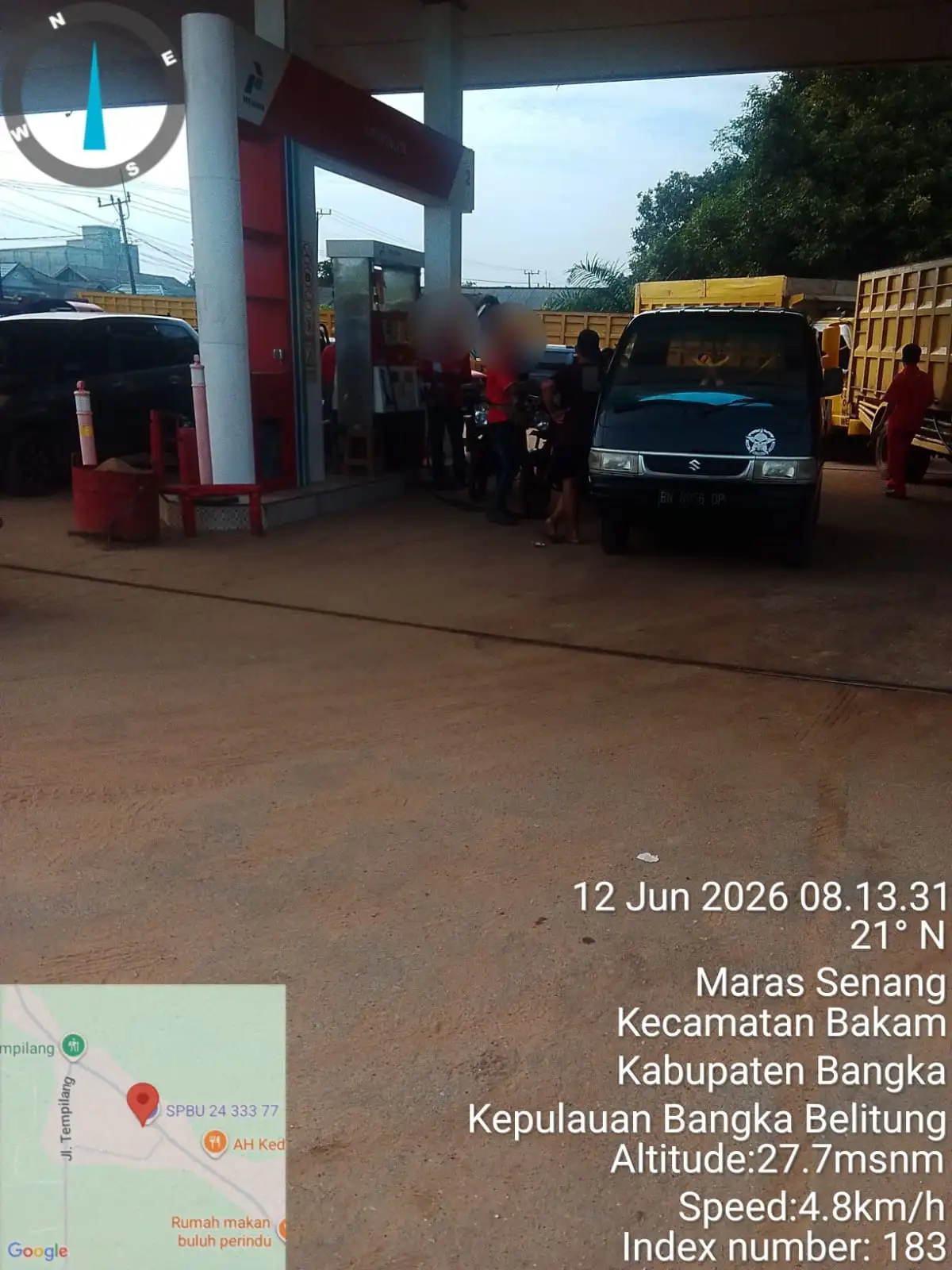 SPBU Simpang Tempilang Kembali Beroperasi