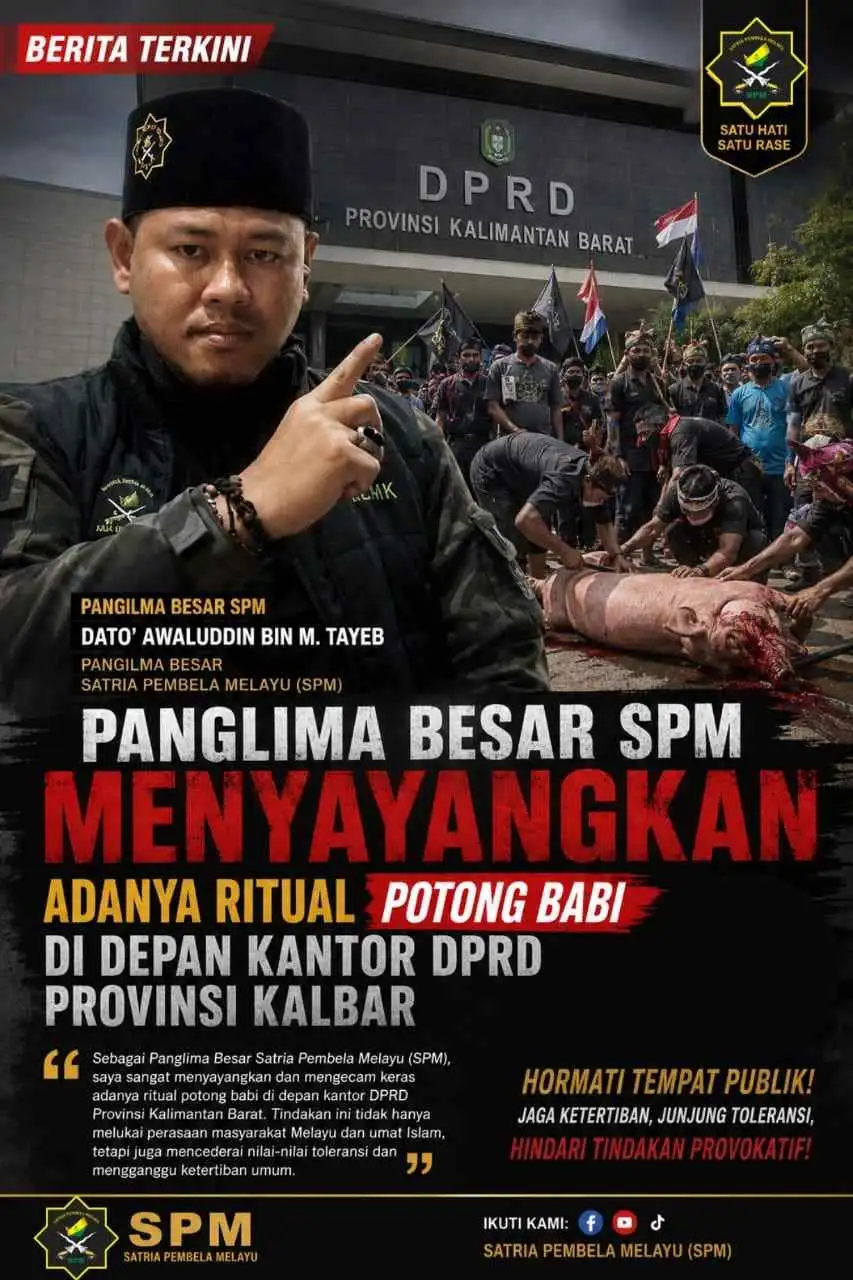 MENJAGA ETIKA RUANG PUBLIK: KONTROVERSI RITUAL ADAT DI DEPAN GEDUNG DPRD KALBAR