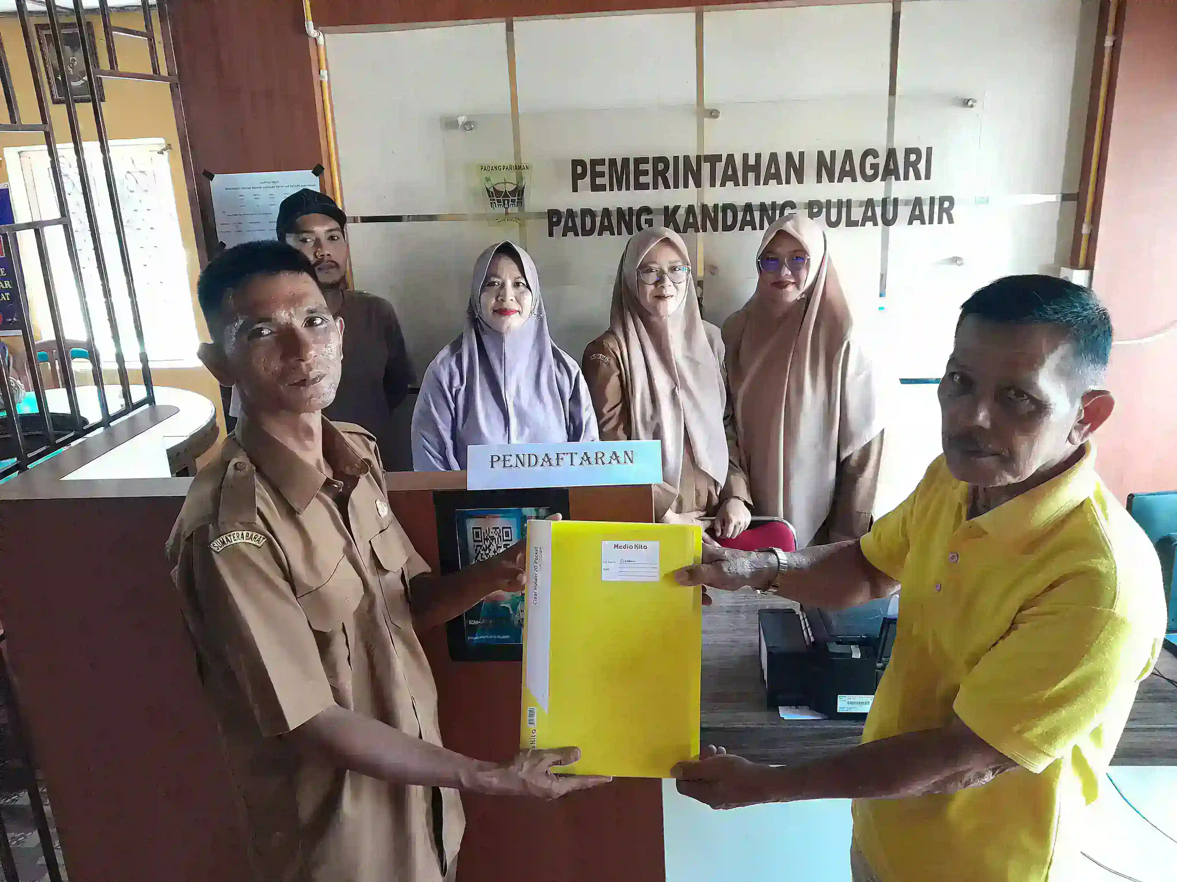 Suardi Mansyur Resmi Mendaftar sebagai Calon Wali Nagari Padang Kandang Pulau Air, Hadirkan Harapan Baru bagi Masyarakat