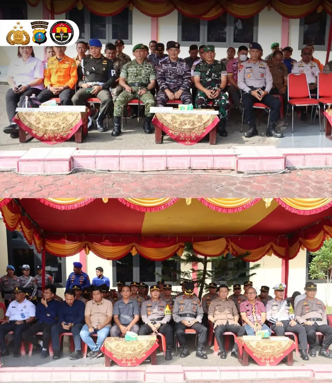 Polres Nias Gelar Apel Pasukan Operasi Ketupat Toba 2026, Pastikan Mudik Lebaran Aman dan Nyaman