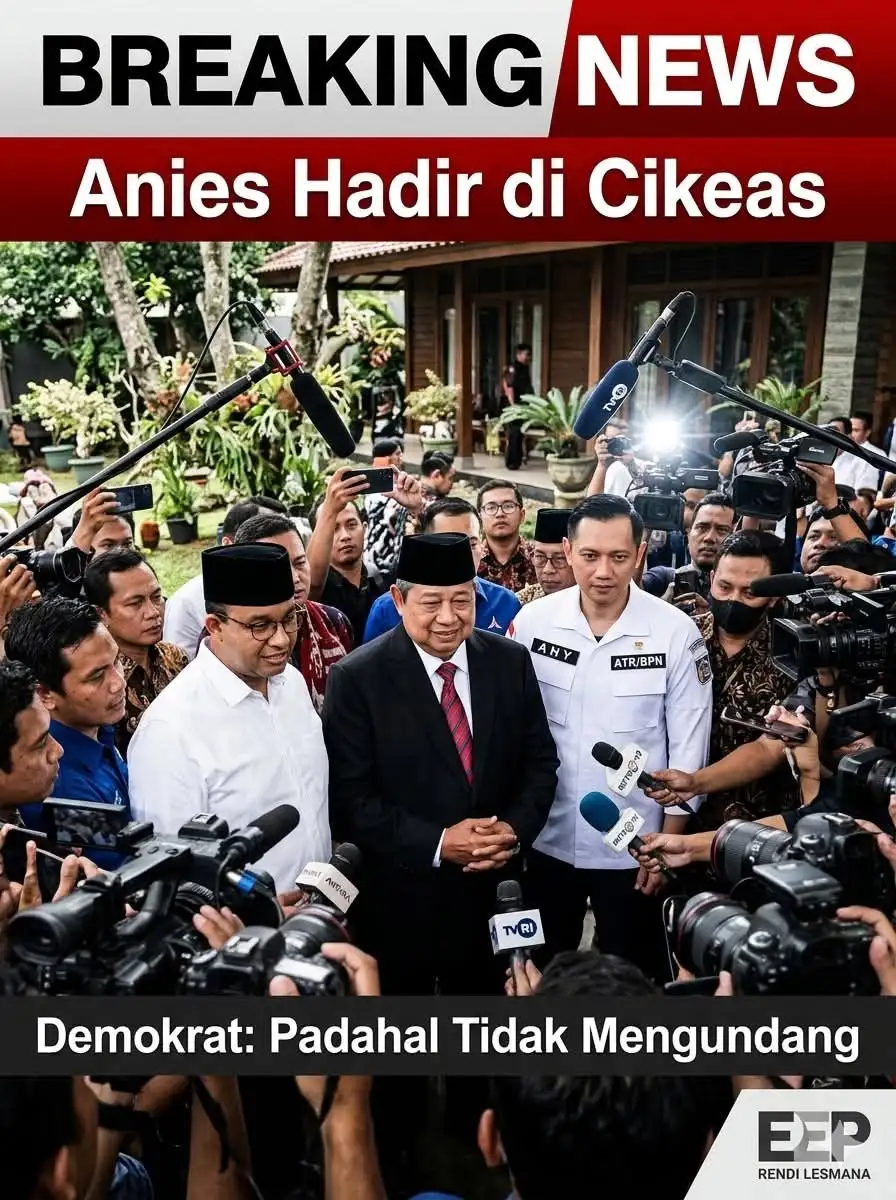 Silaturahmi Lebaran di Cikeas: Pertemuan Anies Baswedan dengan Susilo Bambang Yudhoyono dan Agus Harimurti Yudhoyono Tuai Sorotan