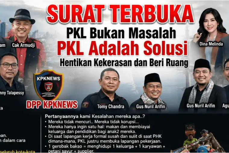 SURAT TERBUKA    PKL Bukan Masalah PKL Adalah Solusi Hentikan Kekerasan dan Beri Ruang