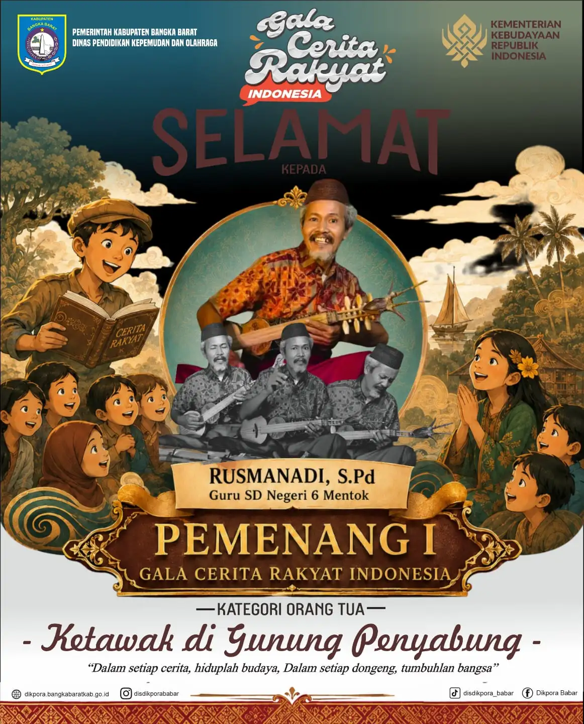 Ketawak di Gunung Penyabung Menggema Nasional