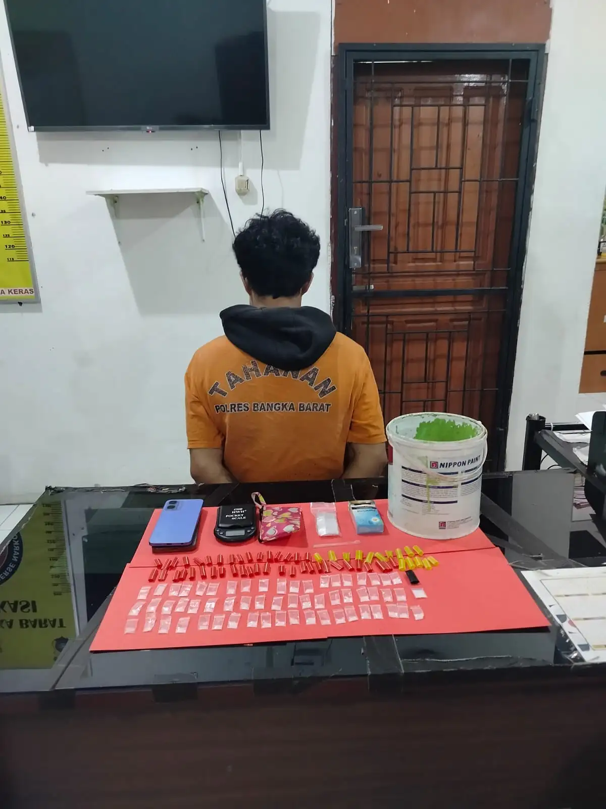 Tim Hantu Satresnarkoba Polres Bangka Barat Sita 59 Paket Sabu Seberat 12,11 Gram di Mentok Asin