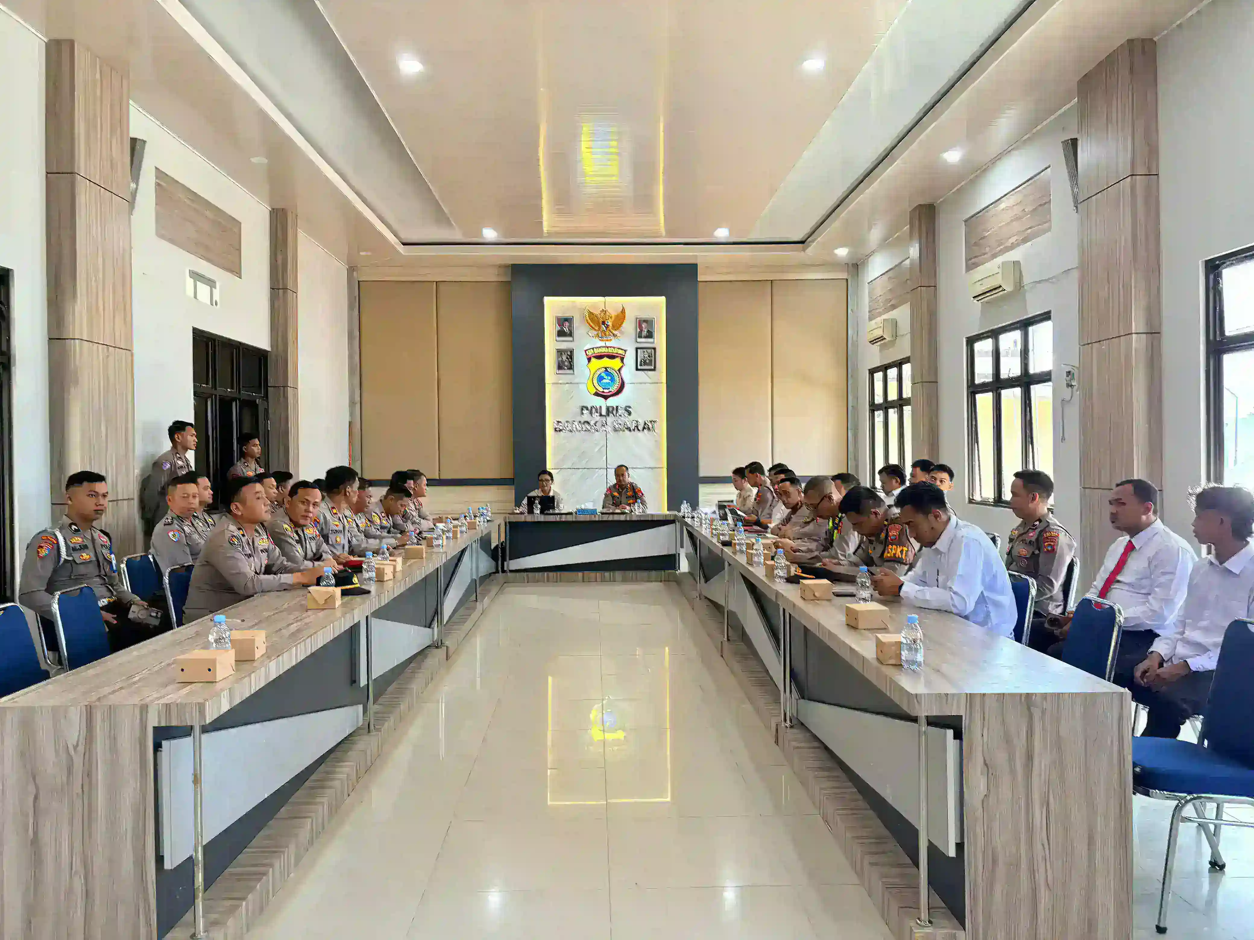 Polres Bangka Barat Optimalkan Pelayanan Publik saat Penilaian Zona Integritas Mabes Polri