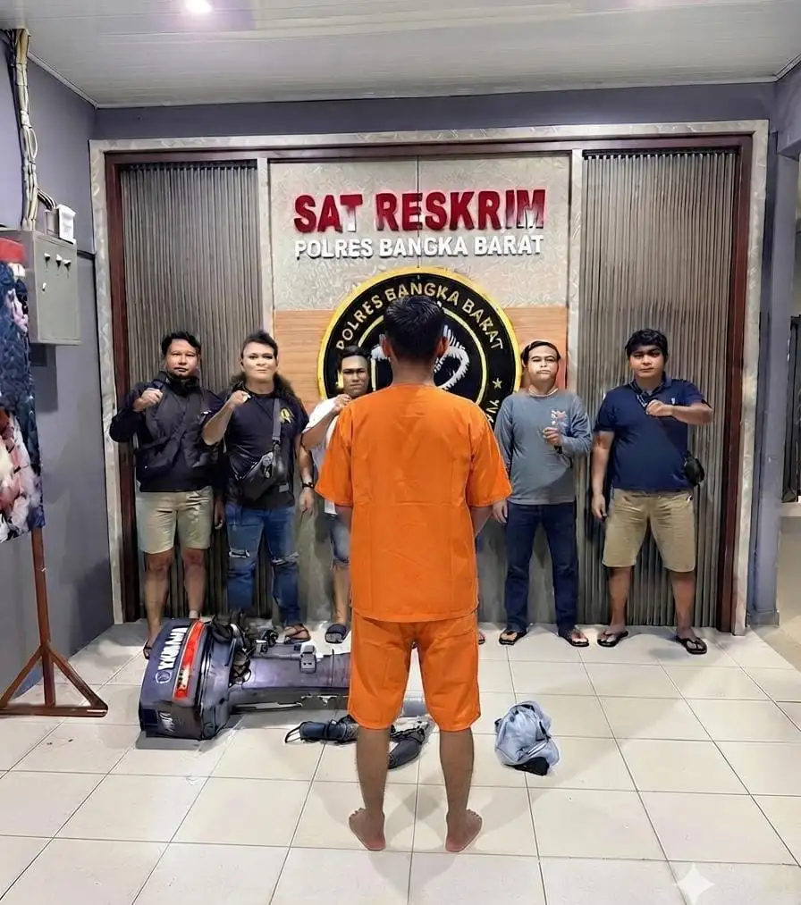Tim URC Polres Bangka Barat Tangkap Terduga Pelaku Curat